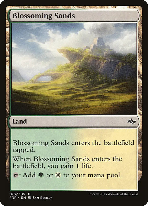 Blossoming Sands [Fate Reforged] - MTG Single