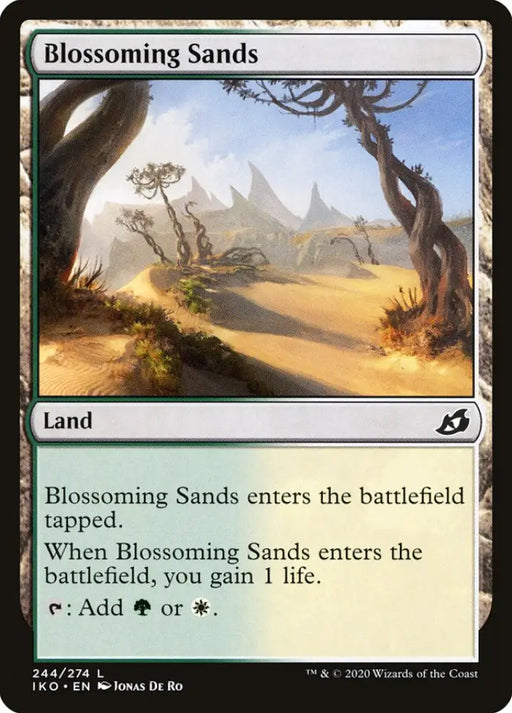 Blossoming Sands [Ikoria: Lair of Behemoths] - MTG Single