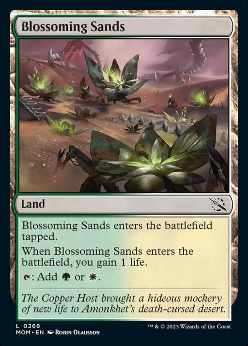 Blossoming Sands [March of the Machine] - MTG Single