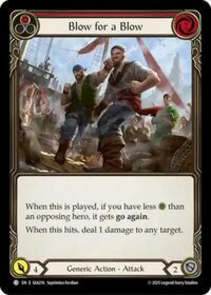 Blow for a Blow (SEA216) [High Seas]