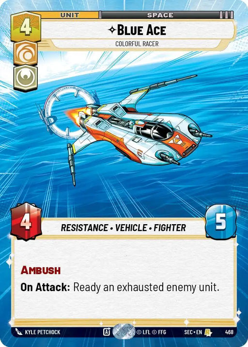 Blue Ace - Colorful Racer (Hyperspace) (468) [Secrets of Power]
