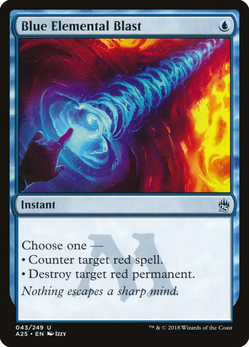 Blue Elemental Blast [Masters 25] - MTG Single