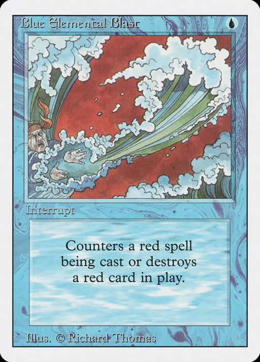 Blue Elemental Blast [Revised Edition] - MTG Single