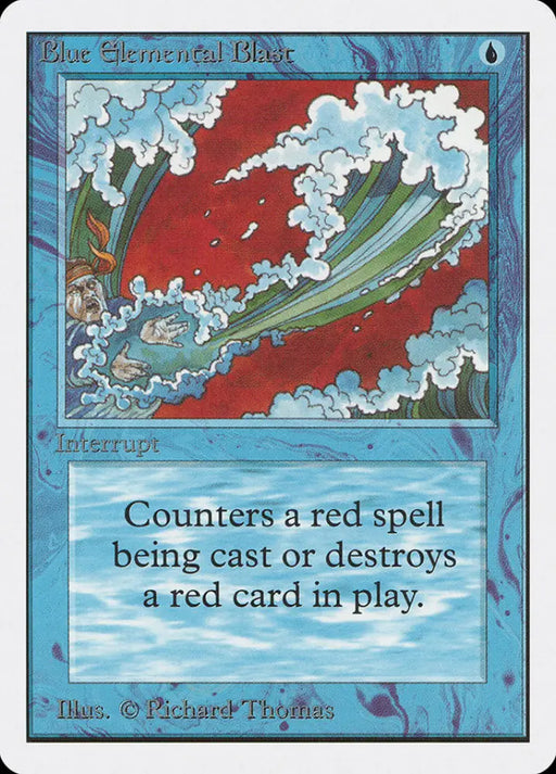 Blue Elemental Blast [Unlimited Edition] - MTG Single