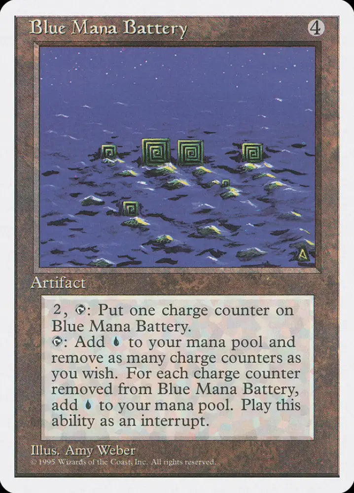 Blue Mana Battery [Fourth Edition] - MTG Single