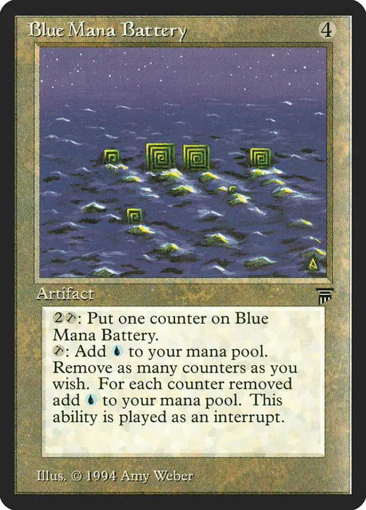 Blue Mana Battery [Legends] - MTG Single