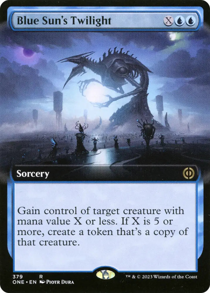 Blue Sun’s Twilight (Extended Art) [Phyrexia: All Will Be One] - MTG Single