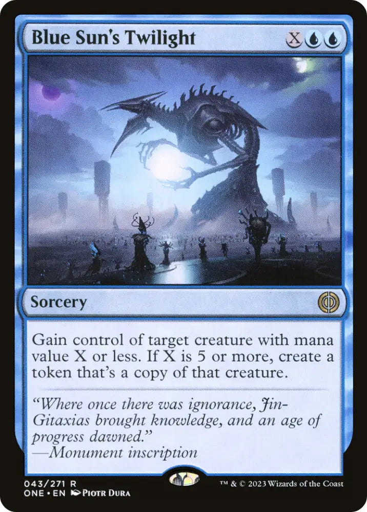 Blue Sun’s Twilight [Phyrexia: All Will Be One] - MTG Single