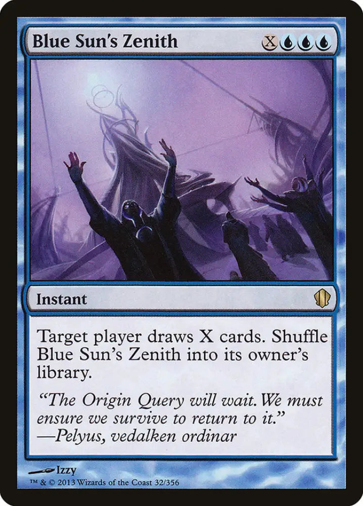 Blue Sun’s Zenith [Commander 2013] - MTG Single