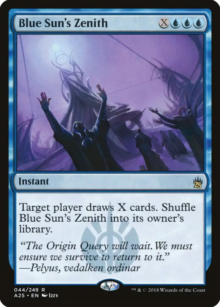 Blue Sun’s Zenith [Masters 25] - MTG Single