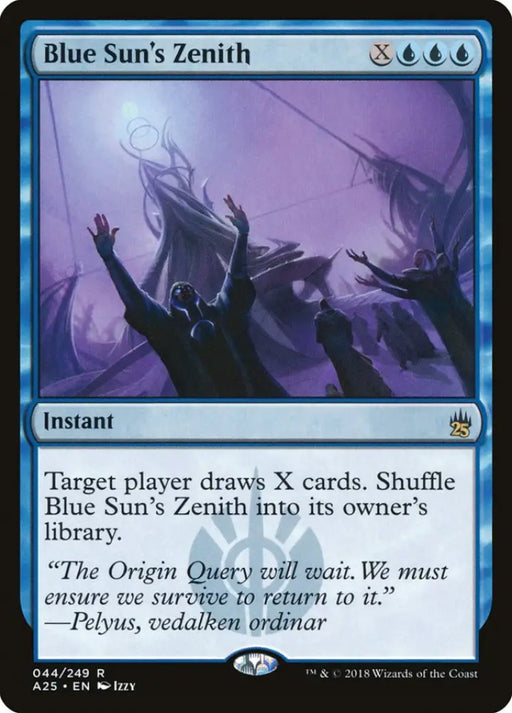 Blue Sun’s Zenith [Masters 25] - MTG Single