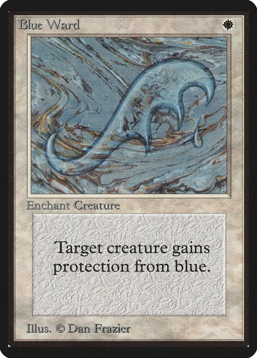 Blue Ward [Beta Edition] - MTG Single