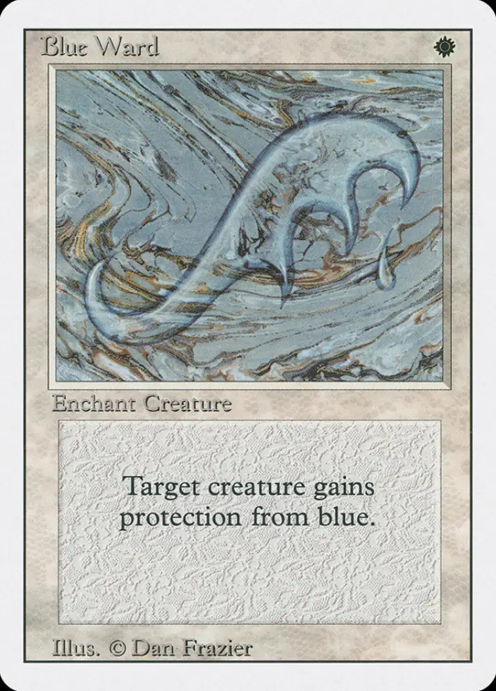 Blue Ward [Revised Edition] - MTG Single