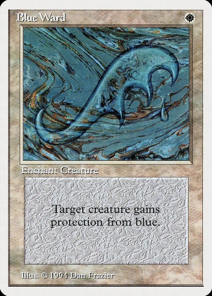 Blue Ward [Summer Magic / Edgar] - MTG Single