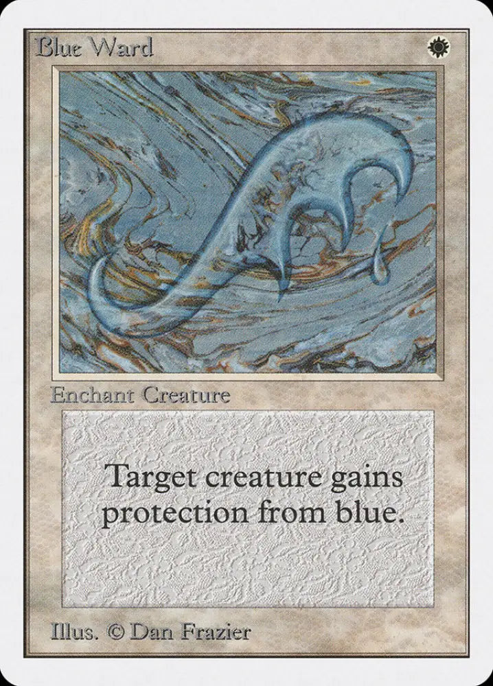 Blue Ward [Unlimited Edition] - MTG Single