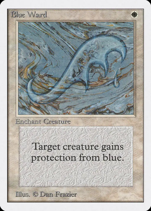 Blue Ward [Unlimited Edition] - MTG Single