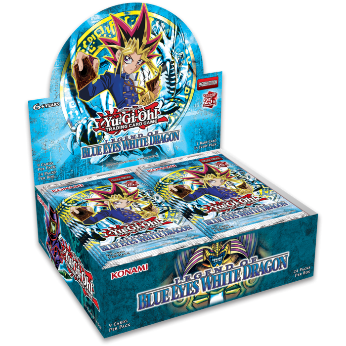 YGO 25ème Anniversaire : La Légende du Dragon Blanc aux Yeux Bleus Booster Box
