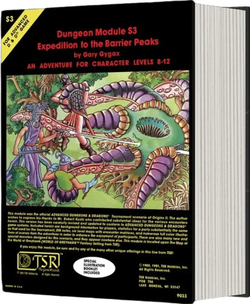BNG Dice Set - DND Classic Module Barrier Peaks - D&D