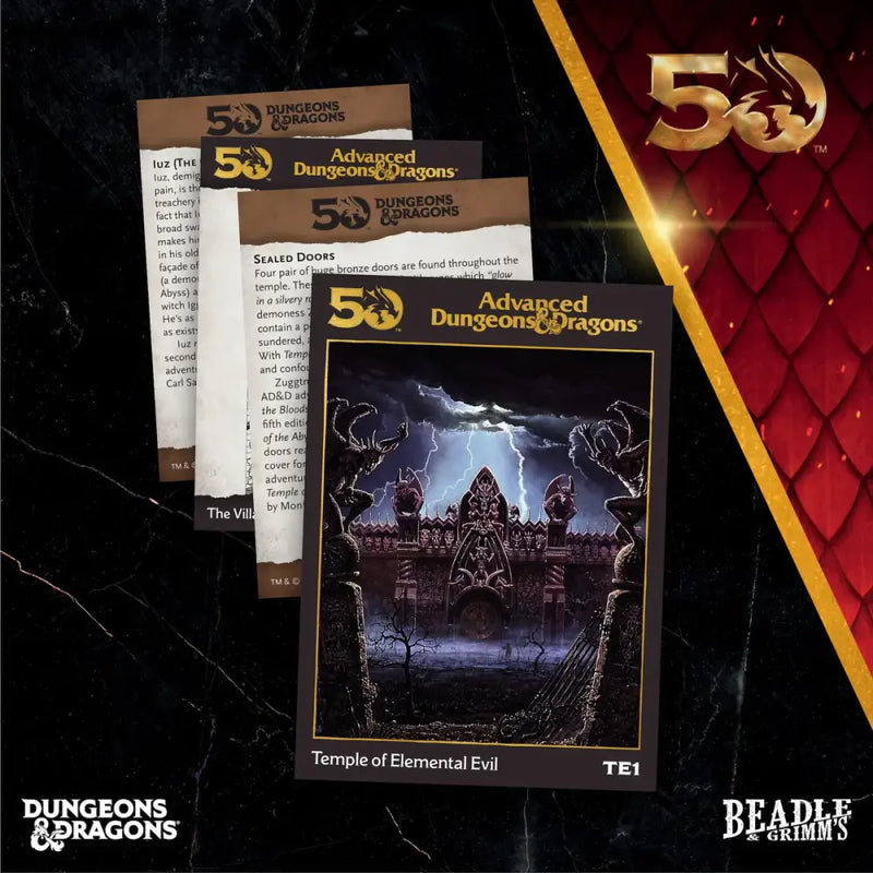 BNG Dice Set - DND Classic Module Temple of Elemental Evil - D&D