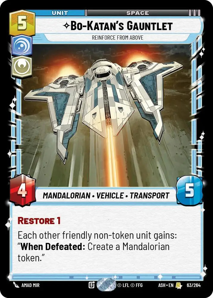 Bo-Katan's Gauntlet - Reinforce from Above (63/264) [Ashes of the Empire]