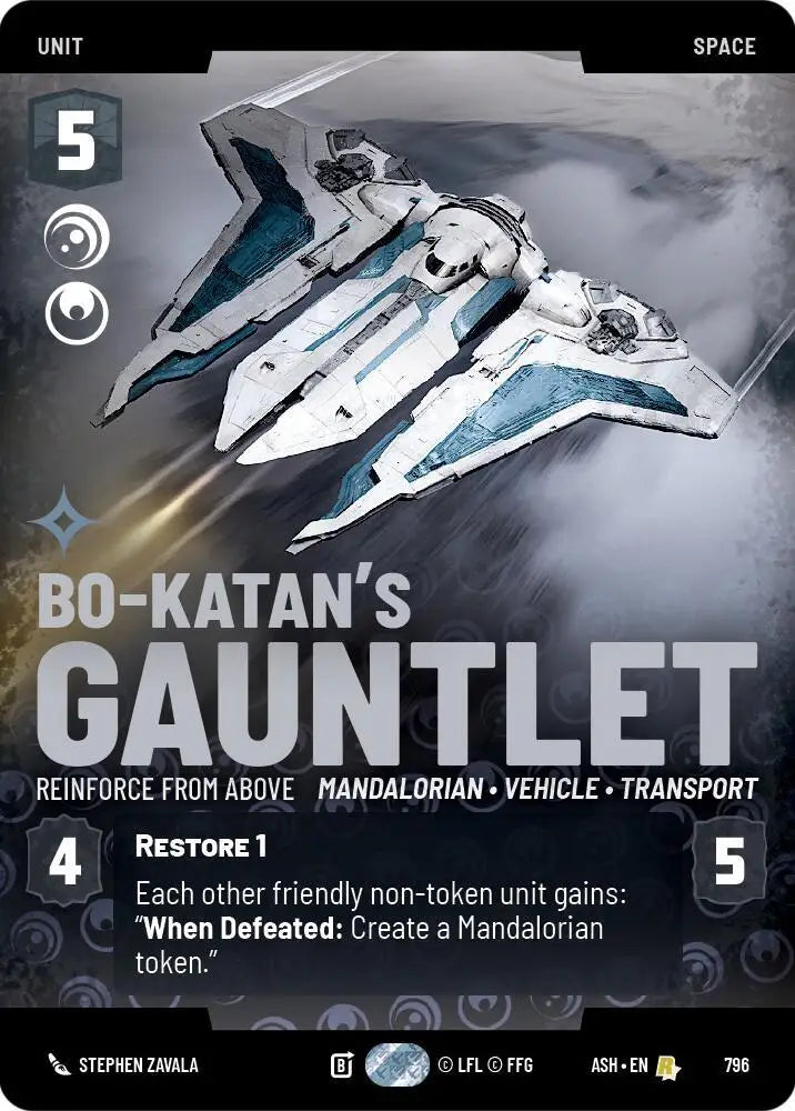 Bo-Katan's Gauntlet - Reinforce from Above (Prestige) (796) [Ashes of the Empire]