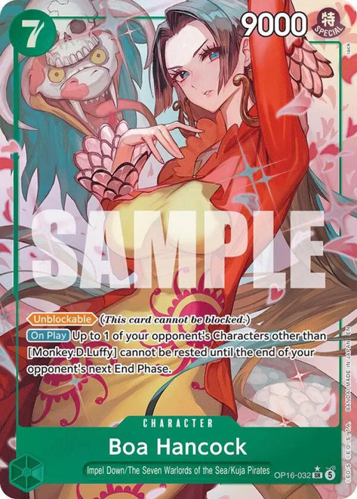 Boa Hancock (Alternate Art) (OP16-032) [The Time of Battle]
