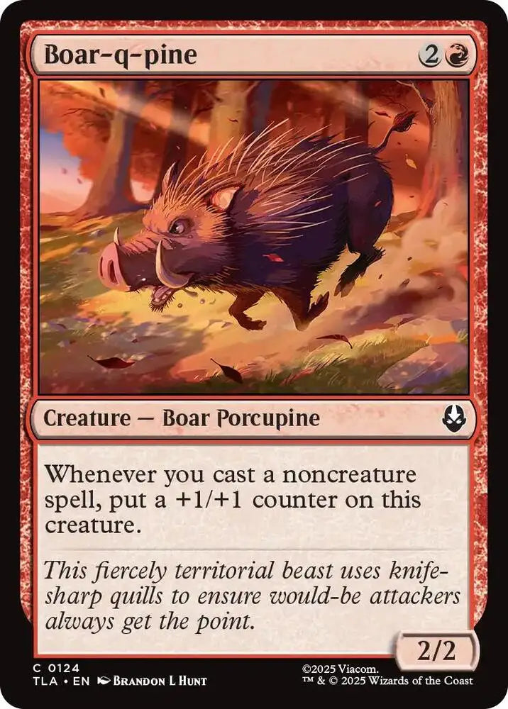 Boar-q-pine (124) [Avatar: The Last Airbender]
