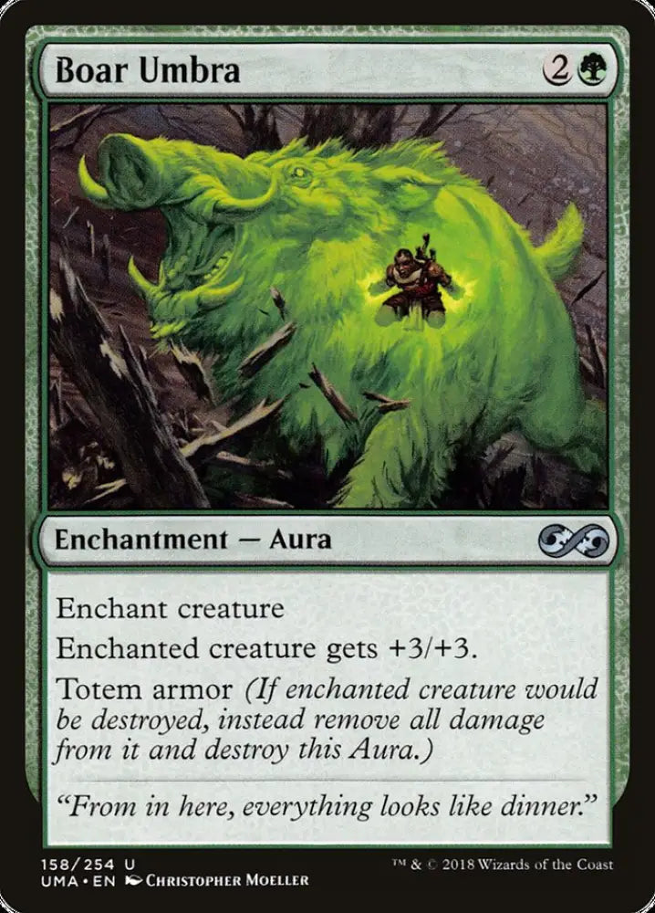 Boar Umbra [Ultimate Masters] - MTG Single