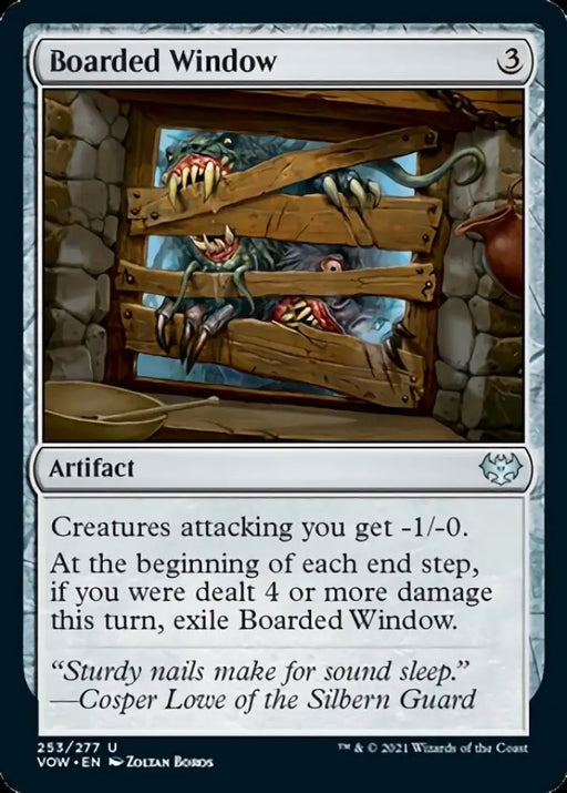 Boarded Window [Innistrad: Crimson Vow] - MTG Single