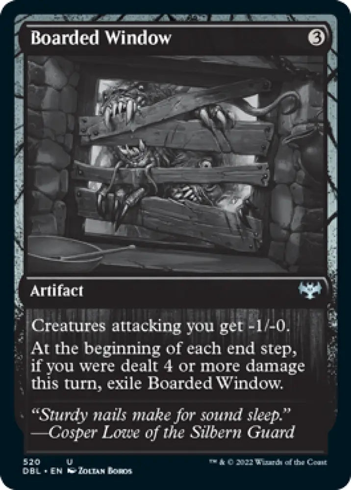Boarded Window [Innistrad: Double Feature] - MTG Single