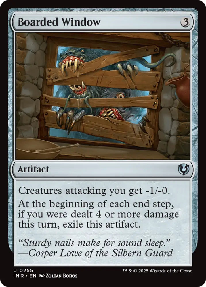 Boarded Window [Innistrad Remastered] - MTG Single