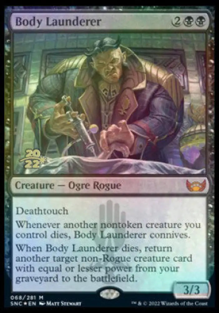Body Launderer [Streets of New Capenna Prerelease Promos] - MTG Single