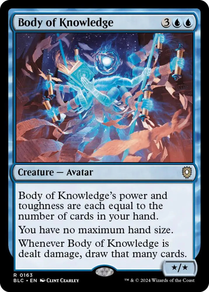 Body of Knowledge [Bloomburrow Commander] - MTG Single