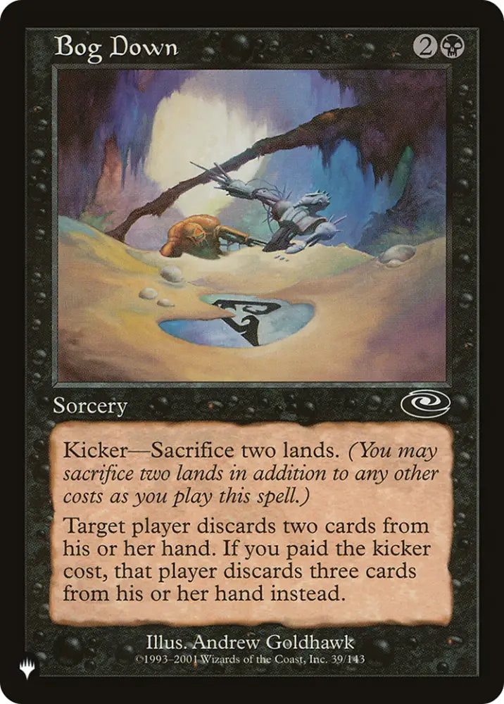 Bog Down [The List] - MTG Single