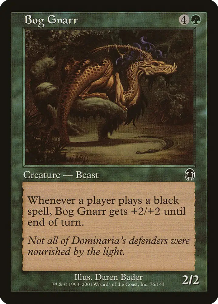 Bog Gnarr [Apocalypse] - MTG Single