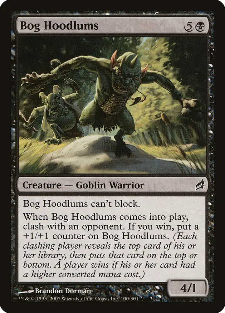 Bog Hoodlums [Lorwyn] - MTG Single