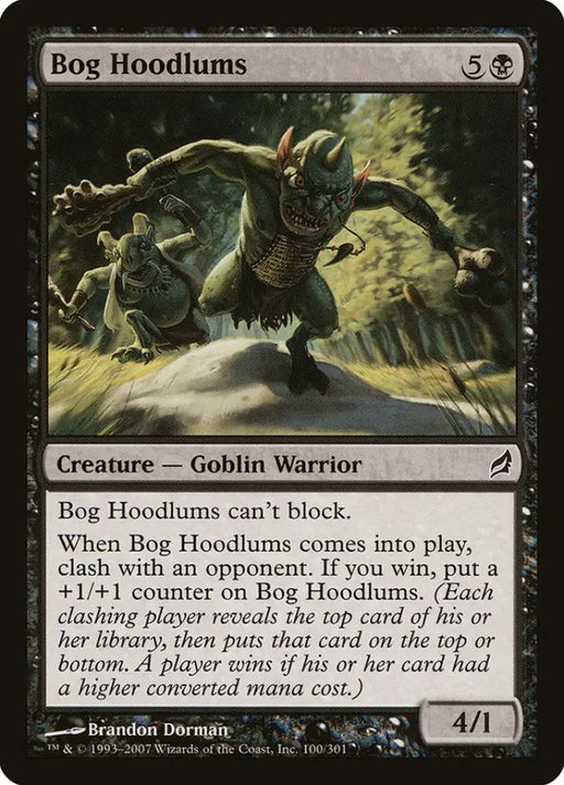 Bog Hoodlums [Lorwyn] - MTG Single