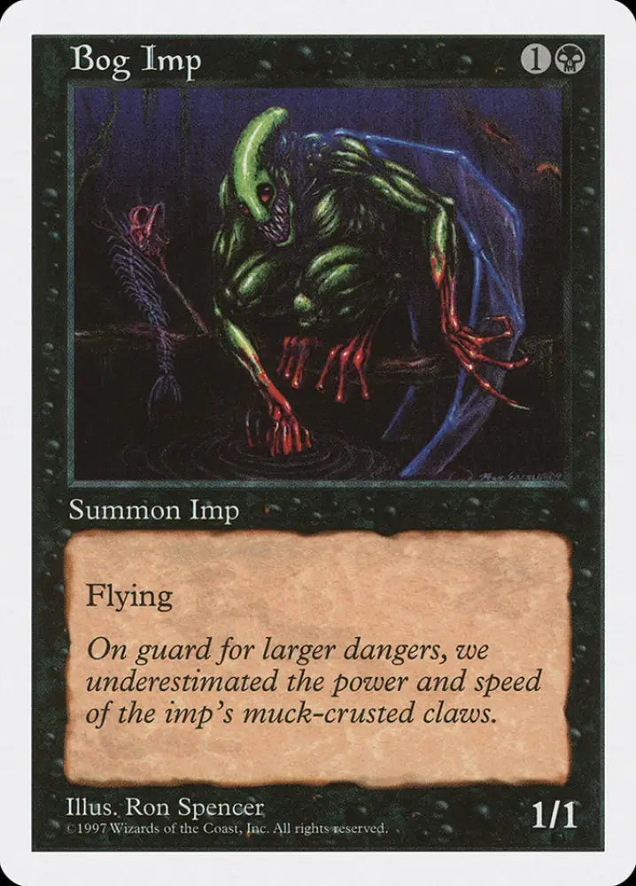 Bog Imp [Fifth Edition] - MTG Single