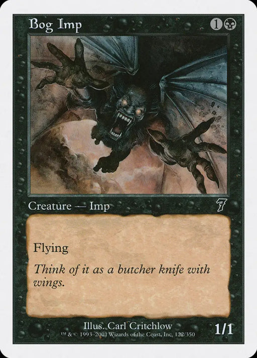 Bog Imp [Seventh Edition] - MTG Single