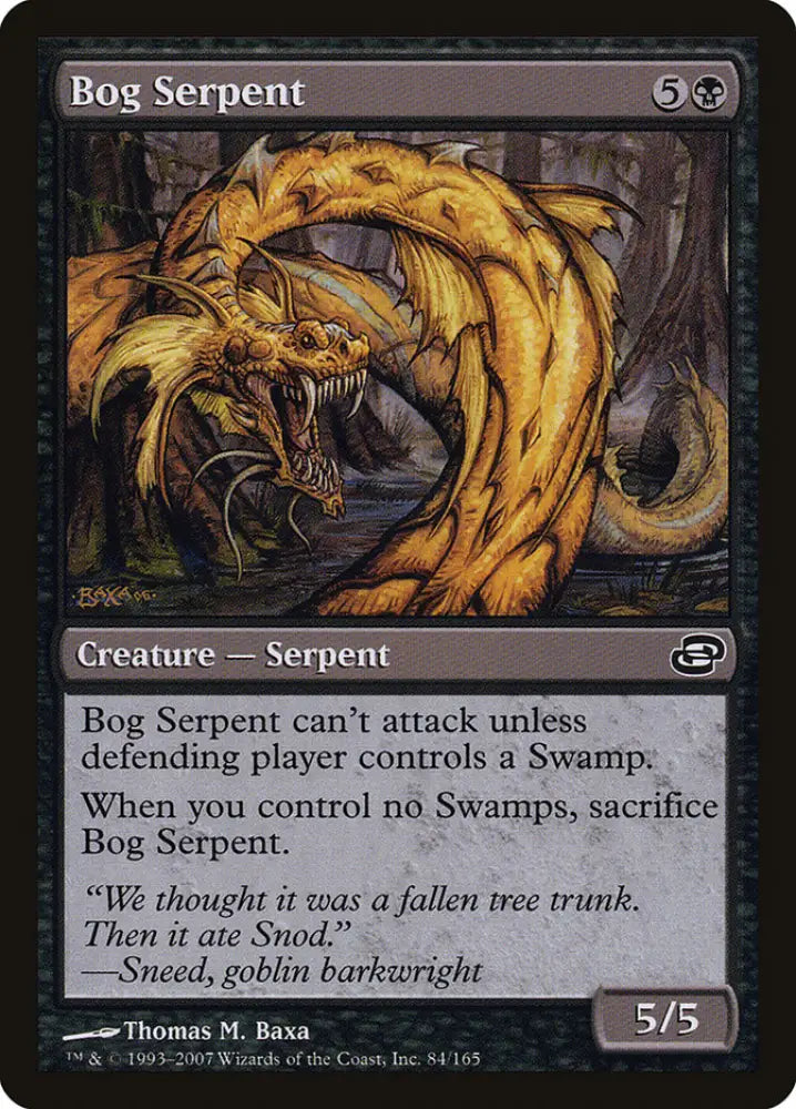 Bog Serpent [Planar Chaos] - MTG Single