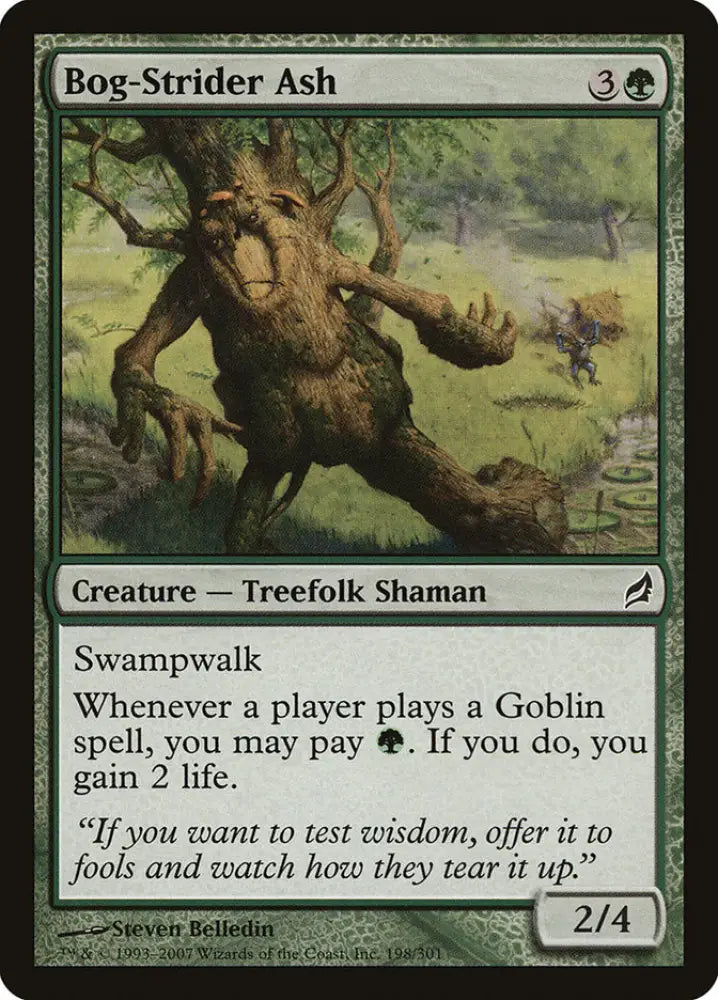 Bog-Strider Ash [Lorwyn] - MTG Single