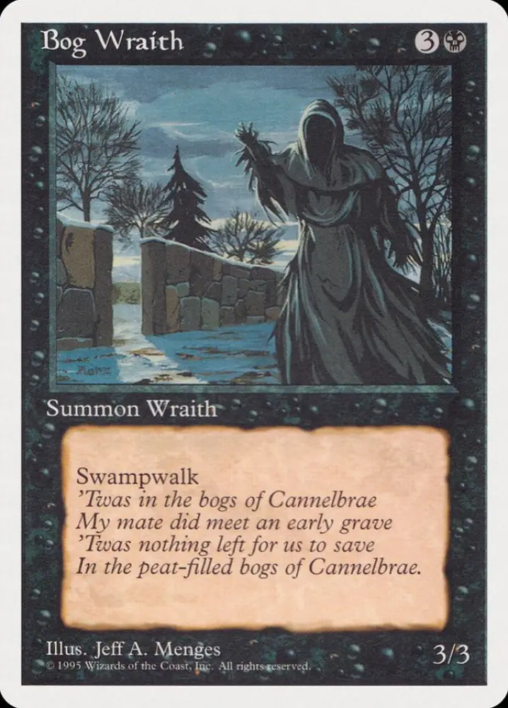 Bog Wraith [Rivals Quick Start Set] - MTG Single