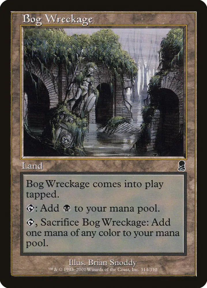 Bog Wreckage [Odyssey] - MTG Single