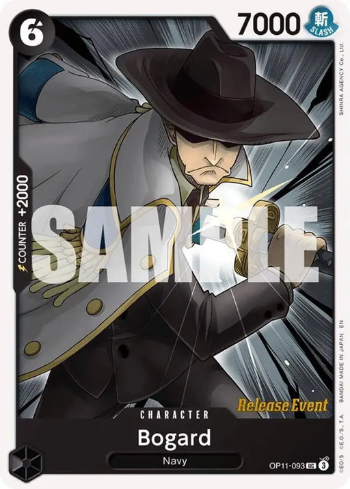 Bogard (OP11-093) [A Fist of Divine Speed Release Event Cards]