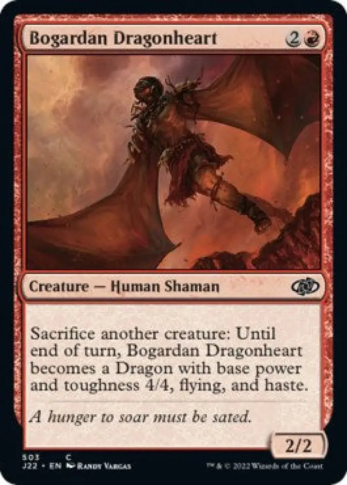 Bogardan Dragonheart [Jumpstart 2022] - MTG Single