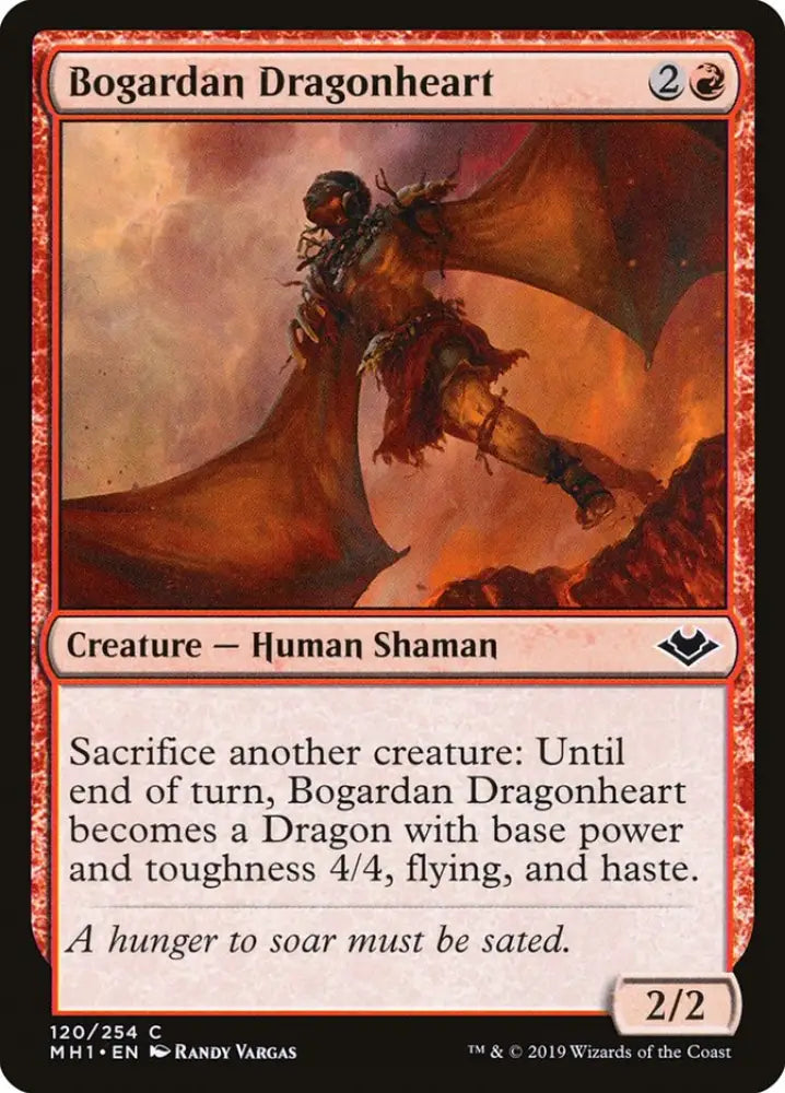 Bogardan Dragonheart [Modern Horizons] - MTG Single