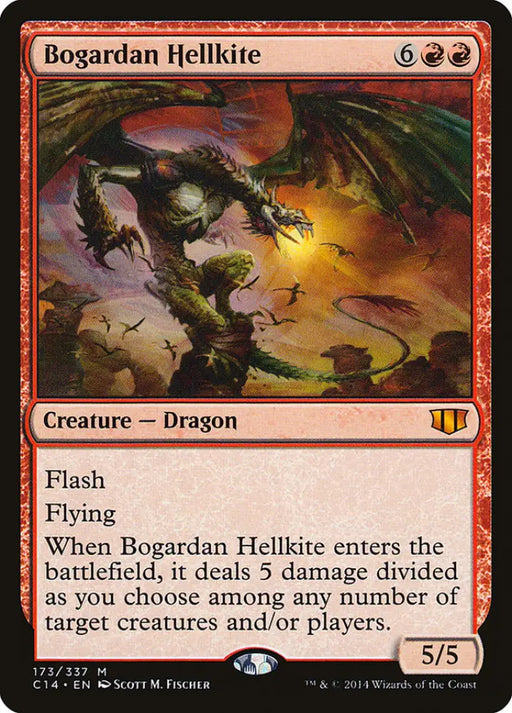 Bogardan Hellkite [Commander 2014] - MTG Single