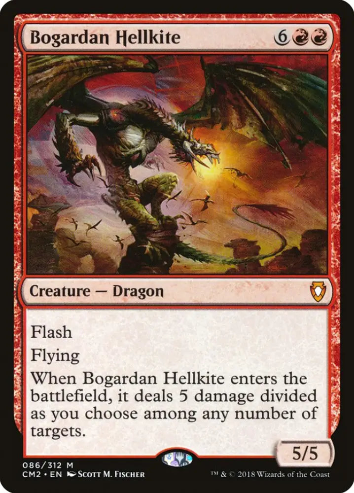 Bogardan Hellkite [Commander Anthology Volume II] - MTG Single