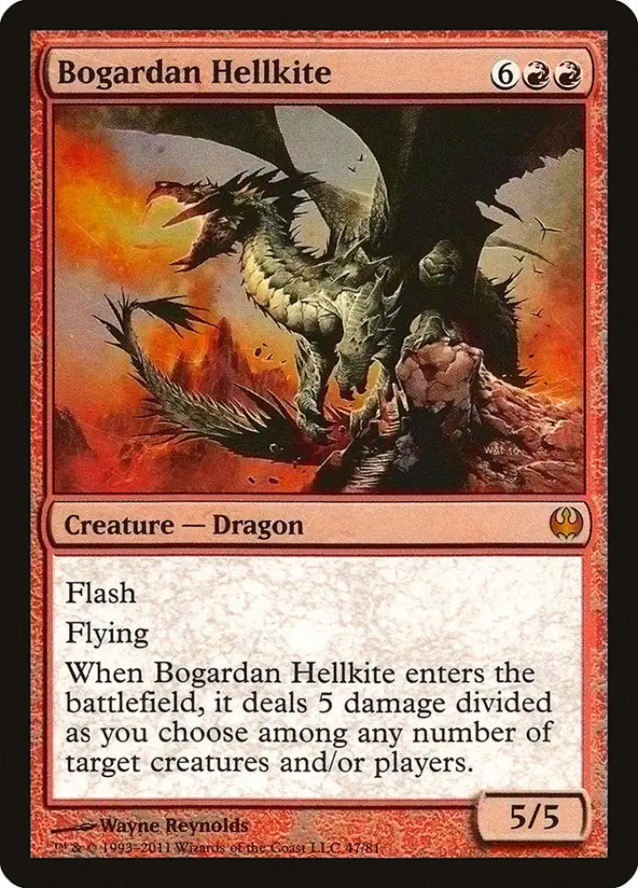 Bogardan Hellkite [Duel Decks: Knights vs. Dragons] - MTG Single