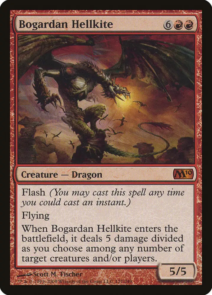 Bogardan Hellkite [Magic 2010] - MTG Single
